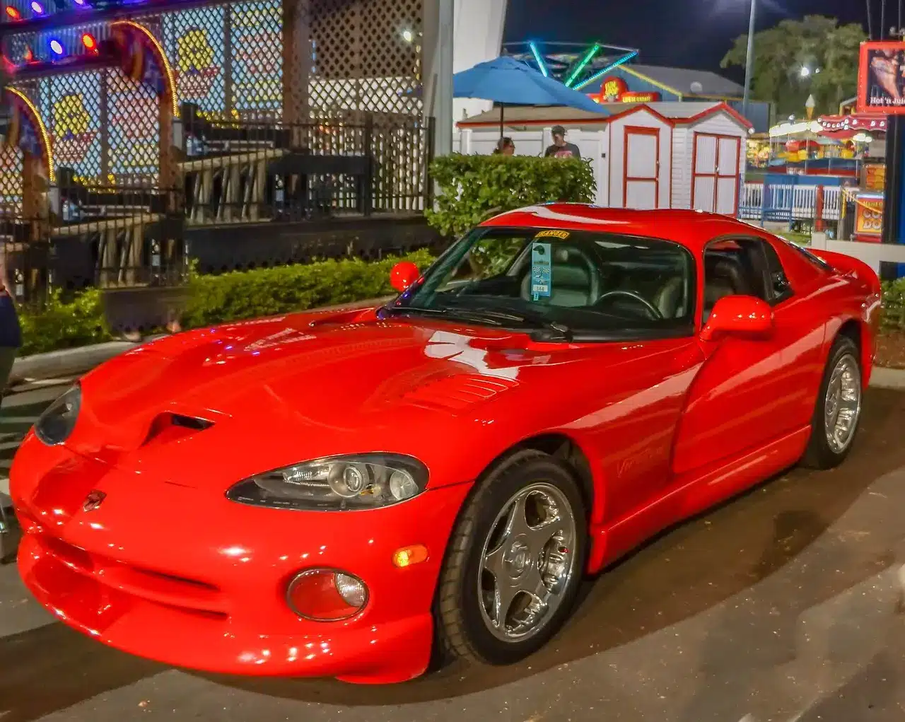 Rote Dodge Viper – Dodge Viper Ankauf mit Motorschaden