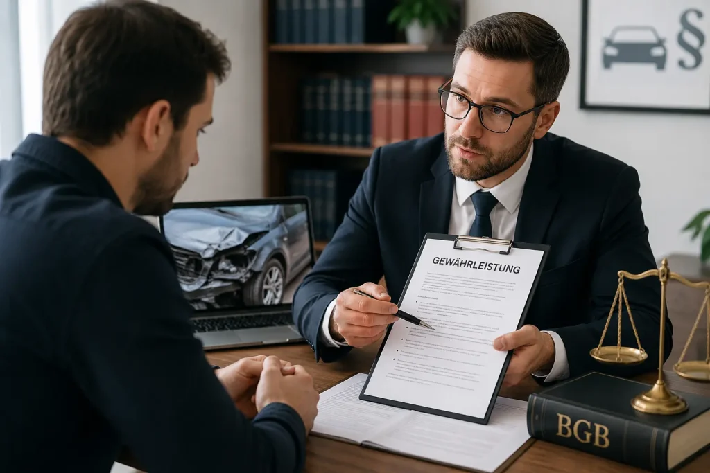 Gewährleistung bei Motorschaden – Beratung zu rechtlichen Ansprüchen.