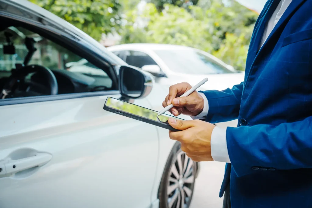 Restwertbestimmung für Autos mit Motor- und Getriebeschäden.