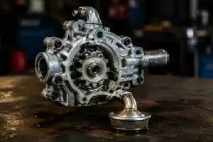 „Ölpumpenschaden – typischer Defekt, der zu Motorschäden führen kann.