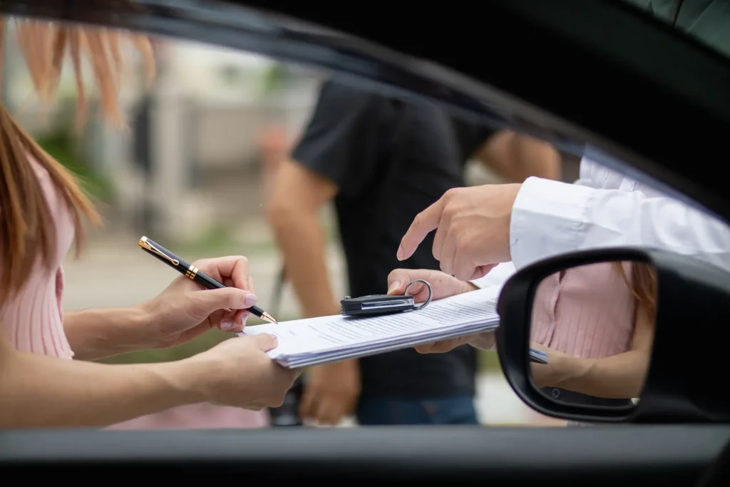 Auto verkaufen – Fahrzeugübergabe beim Autoverkauf