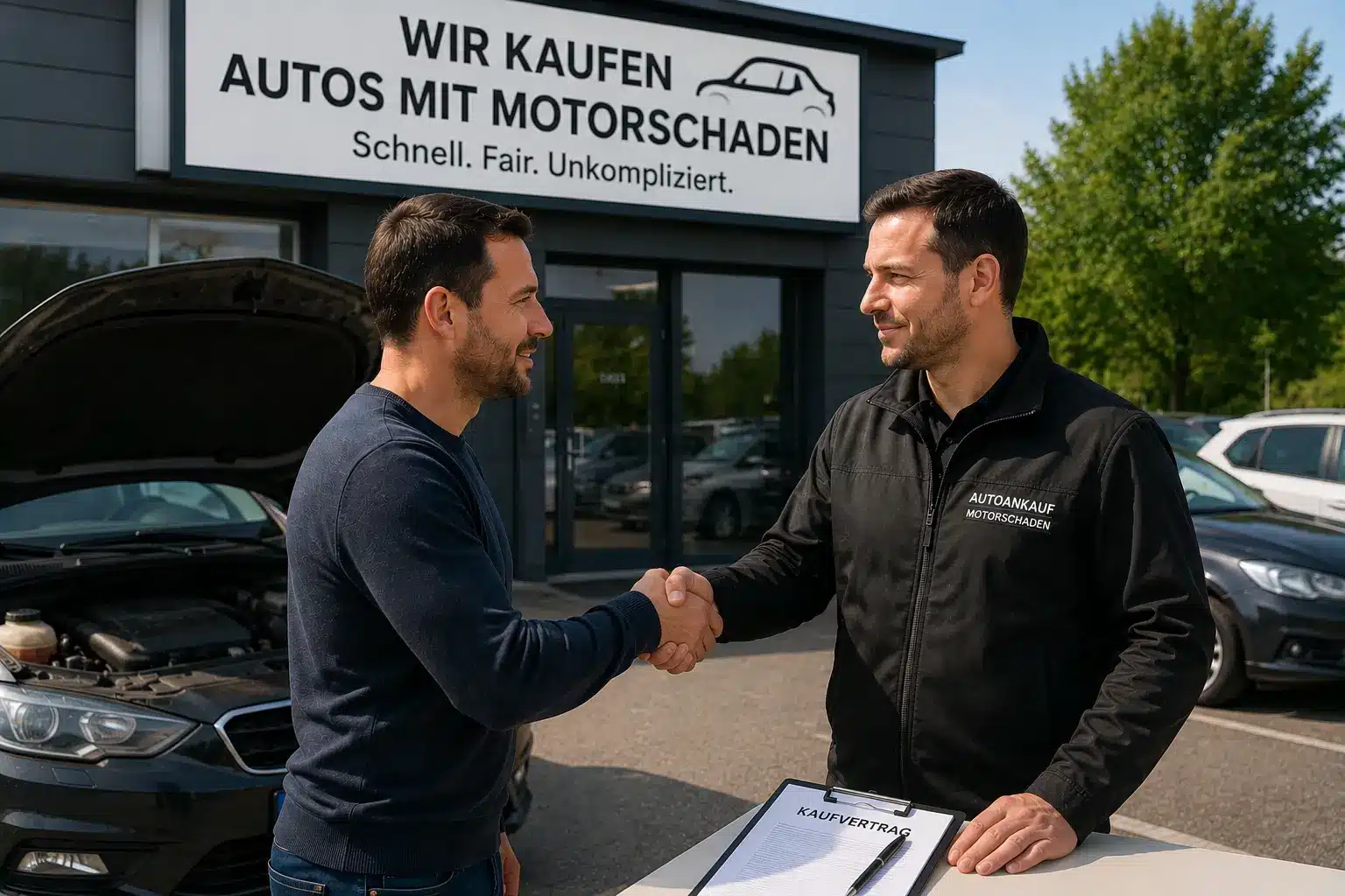 Auto verkaufen und verschiedene Möglichkeiten für den Fahrzeugverkauf vergleichen
